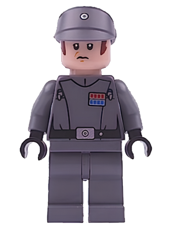 Минифигурка Lego Star Wars Imperial Officer (Major / Colonel / Commodore) sw0877 N